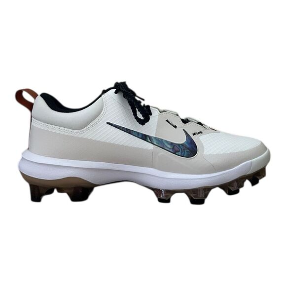 Nike Force Zoom Trout 9 Pro MCS Baseball Cleats White FZ8644-100 Men’s Size 9 - Picture 1 of 10